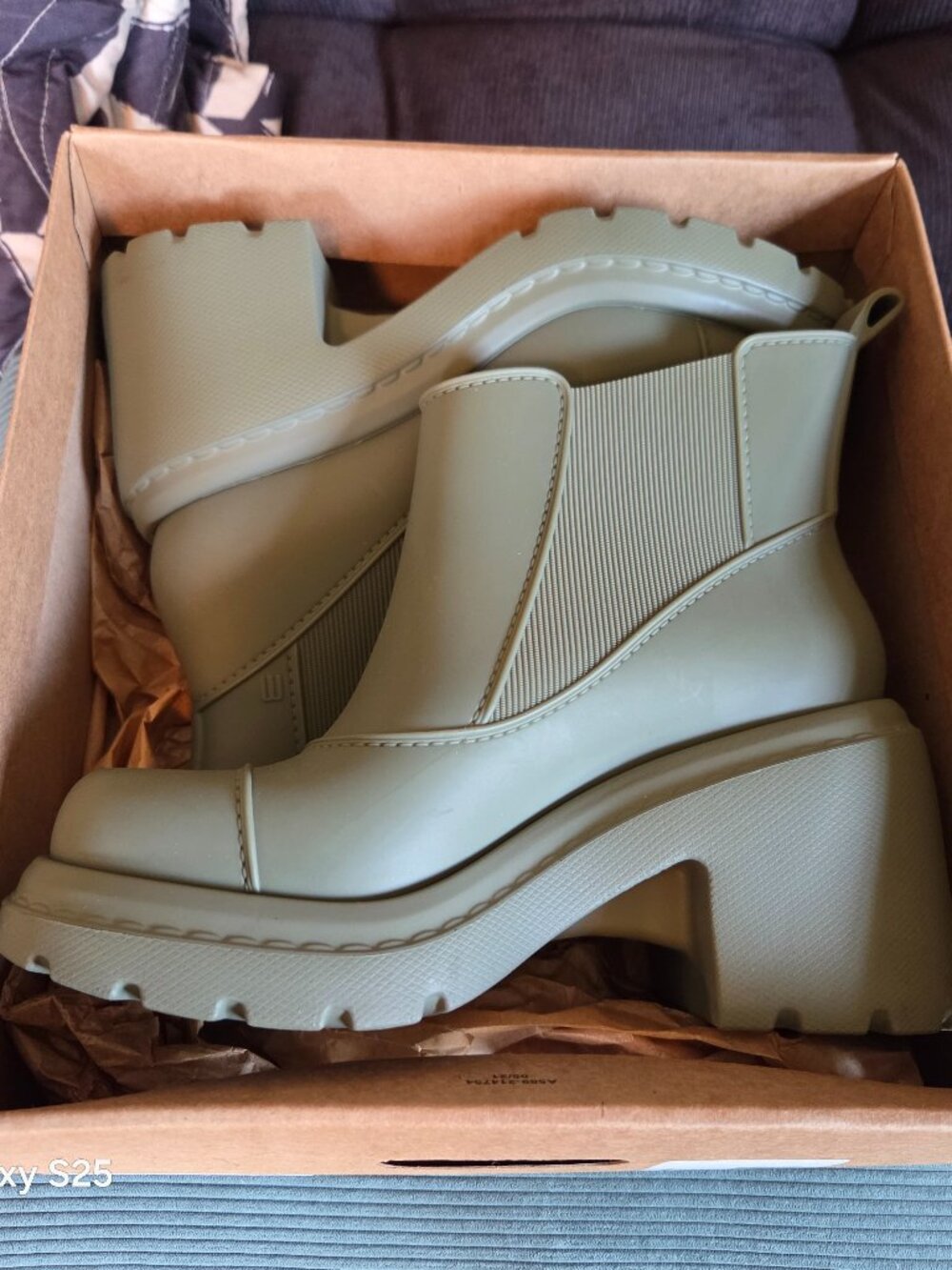 Melissa Courtney Rainboots, Olive